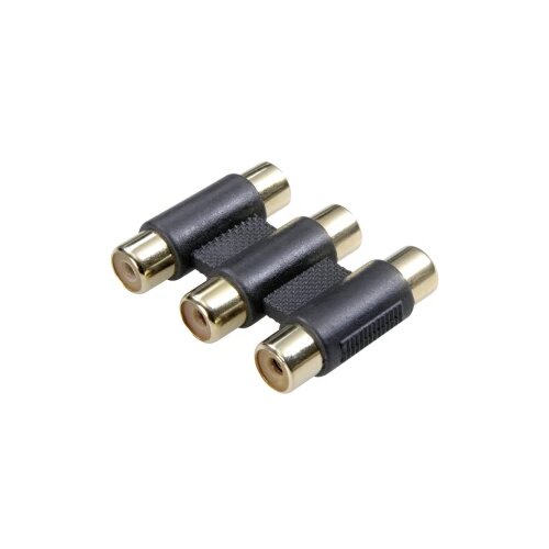 SpeaKa Professional SP-7870664 Cinch audio adapter [3x ženski cinch konektor - 3x ženski cinch konektor] crna Cijene