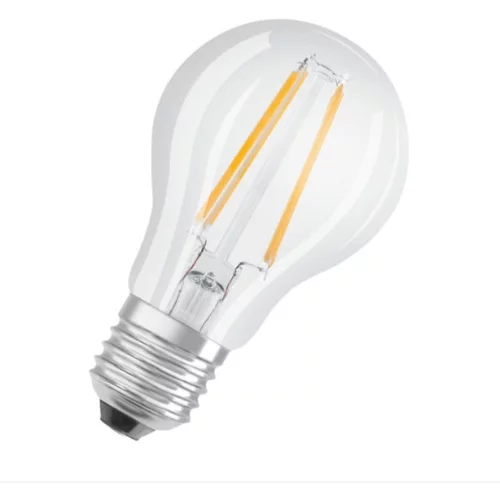 Osram LED sijalka Ledvance Retrofit Classic A (4 W, 470 lm, 2700 K, topla bela, 220–240 V, E27, prozorna, 2 kos)