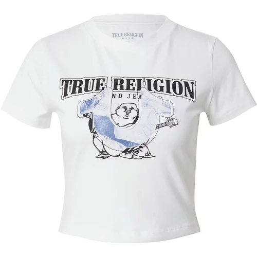 True Religion Majica plava / crna / bijela