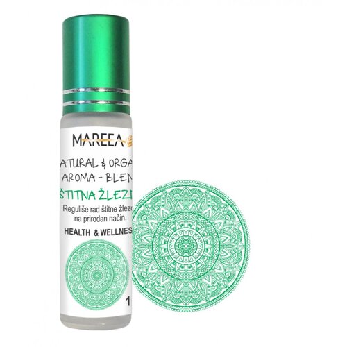 Mareea Prirodni aromaterapijski roll-on za podr&amp;scaron;ku funkciji &amp;scaron;titne (tiroidne) žlezde, 10 ml Slike