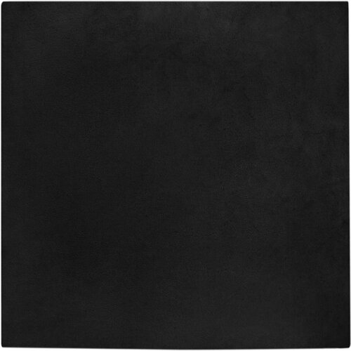 vidaXL Faux Rabbit Fur Rug Crna 160 x 160 cm Poliester Cene