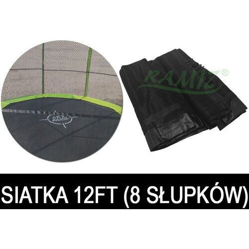  Siatka do Trampoliny 12FT - 8 p&oacute;l Czarna Cijene