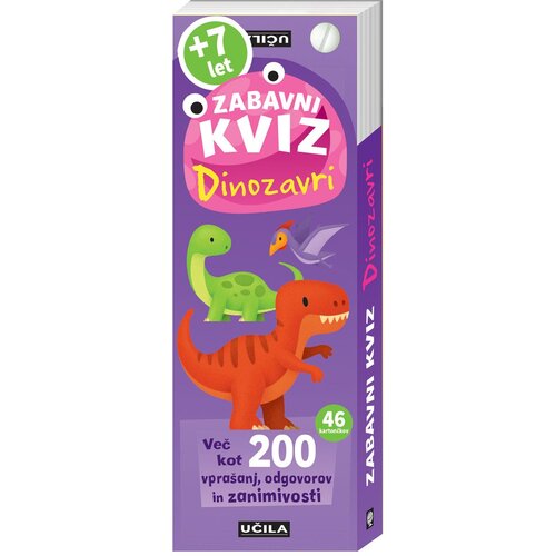 Učila Zabavni kviz: dinozavri Cene