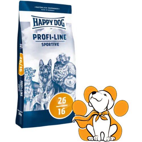 Happy Dog Profi Line 26/16 Sportive 20kg, Hrana Za Ishranu Osetljivih Pasa Slike