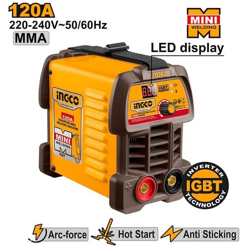 Ingco Inverterski aparat za zavarivanje ING-MMA12049E MINI 120A Cene