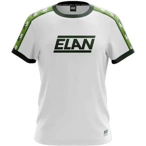 Elan Moška majica T-SHIRT RETRO WHIT Zelena