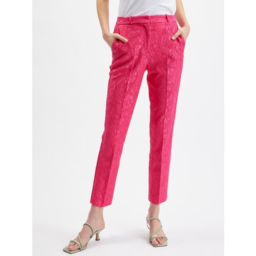 Orsay Pink Ladies Patterned Shorthand - Women Cene