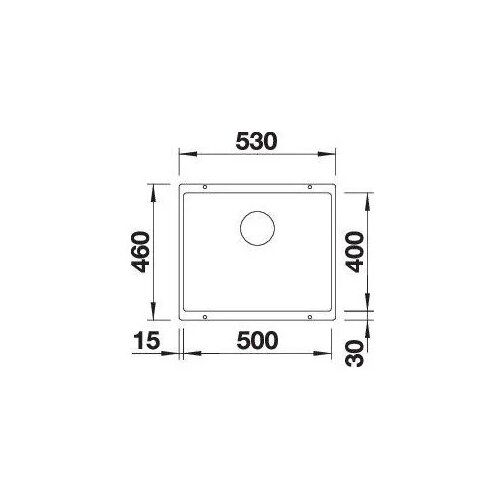 Blanco SUBLINE 500-U stena siva Cene