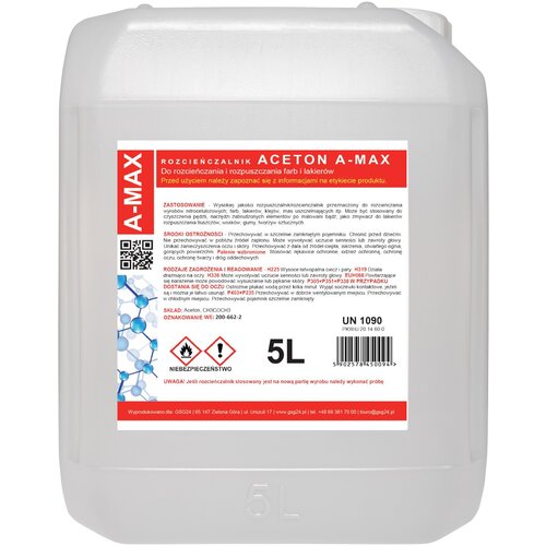 GSG24 Odstranjevalec acetona A-MAX 5L, (21389398) Slike