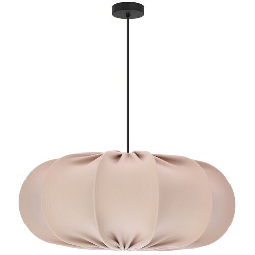 Candellux Lighting Bež viseča svetilka s tekstilnim senčilom ø 52 cm Cafee – Cene