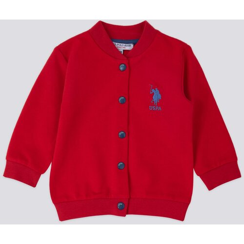 U.S. Polo Assn. Koledž jakna za bebe USB1148, Crvena Slike