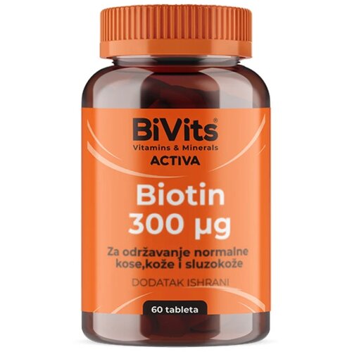 BiVits biotin 300 mcg 60/1 Slike