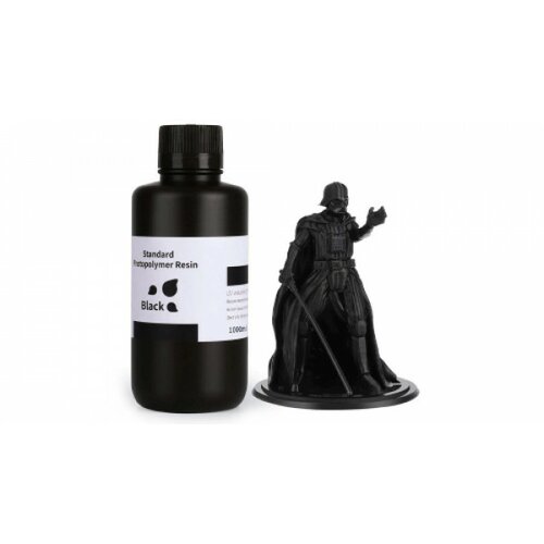 Elegoo standard resin 1kg - black Cene