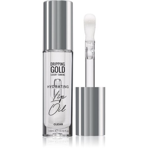 Dripping Gold Hydrating Cherry Gloss ulje za usne s hidratantnim učinkom nijansa Clear 3.8 ml Slike