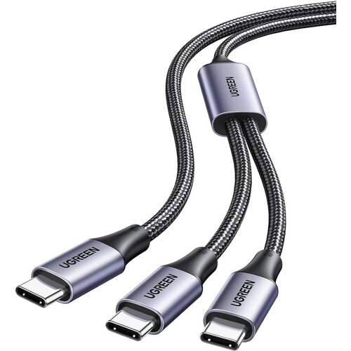 Ugreen 2v1 dvojni USB-C polnilni kabel s 100W Cene