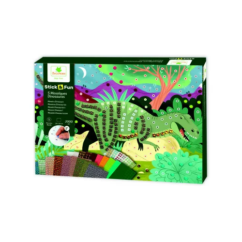 SYCOMORE Stick & Fun mozaik – Dinozavri