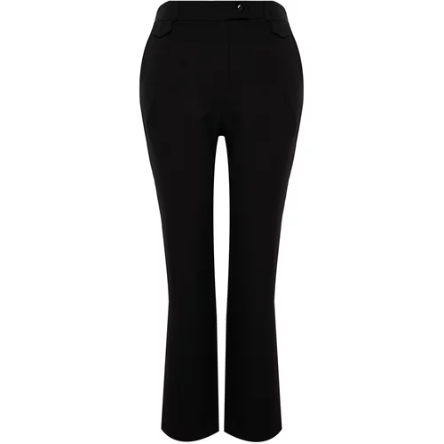 Trendyol Curve Plus Size Pants - Black - Straight