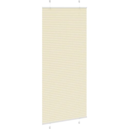  Plisirana zavjesa krem boje 95x200 cm &amp;Scaron;irina tkanine 94,4 cm Poliester Slike