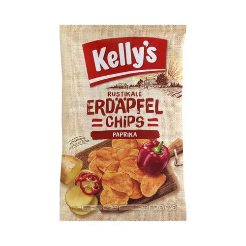 Kelly's Rustikalni krompirjev čips s papriko Cene