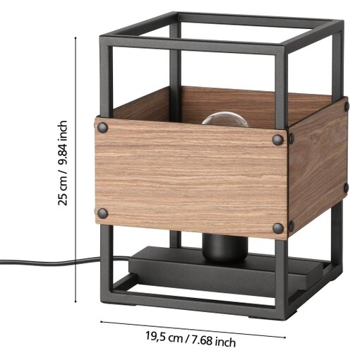 Eglo 43807 - Stona lampa EVESHAM 1xE27/40W/230V Slike