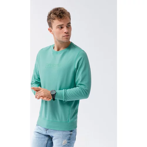 Ombre Puloverji Moški pulover (B1160TURQUOISE) pisana