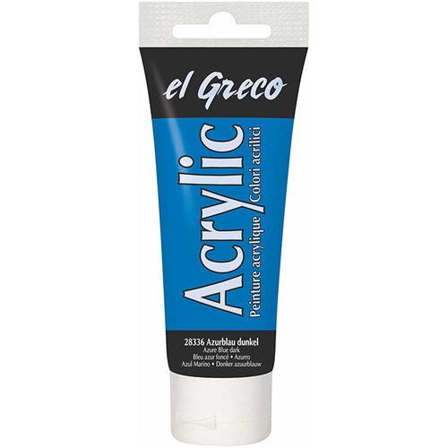  Akrilna boja el greco 75 ml dark azure blue Cene