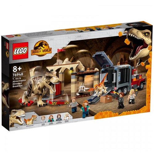Lego LEGO&amp;reg; Jurassic World Pobeg tiranozavra in atrociraptorja - 76948 Slike