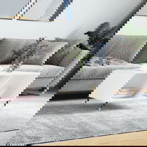 vidaXL Stolić za kavu bijeli 60 x 50 x 36 5 cm od konstruiranog drva Cijene