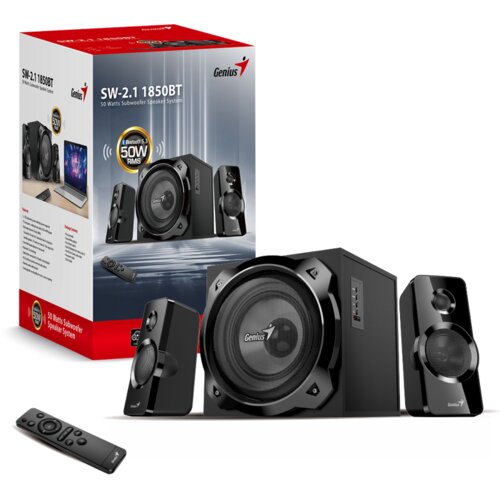 Genius zvučnici SW-2.1 1850BT, 50W, Bluetooth 31730050401 Cijene