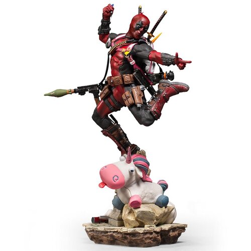 Marvel Iron Studios Comics - Deadpool Statue Deluxe, Bds Art Scale 1/10, (21262791) Slike