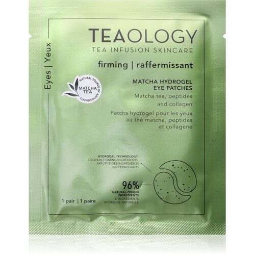 Teaology Matcha Infusion Hydrogel Eye Patches regeneracijske hidrogel blazinice za predel pod očmi s kolagenom 1 par Cene