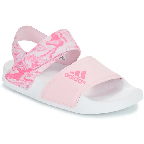 Adidas Sandali & Odprti čevlji ADILETTE SANDAL K Rožnata