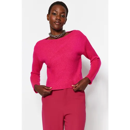 Trendyol Sweater - Pink - Regular fit