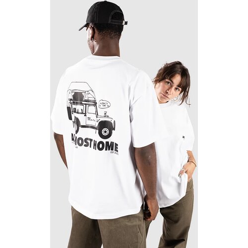 Another Cotton Lab Almost Home T-shirt white Cene