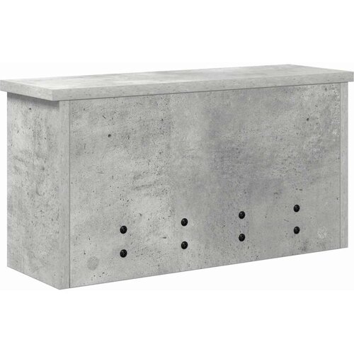  Vje&amp;scaron;alica za kapute na zidu Zidne Betonski sivi 50 x 16 x 26 cm Slike