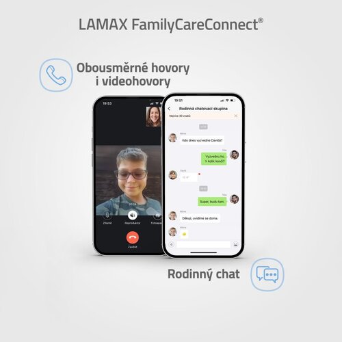 LAMAX Electronics WatchY4 Plus pametni satovi za djecu 1 kom Slike
