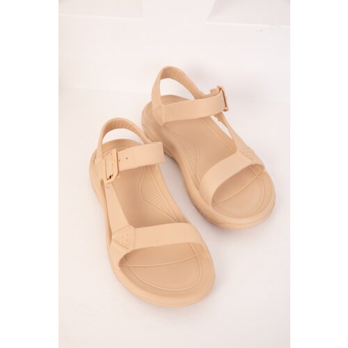 Soho Beige Unisex Sandals 17280 Slike