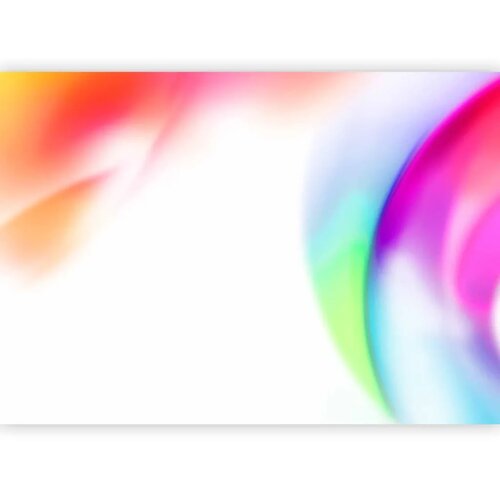  Foto tapeta - Abstraction - Strong Colors of Irregular Shapes - Multicolor 490x350 Slike