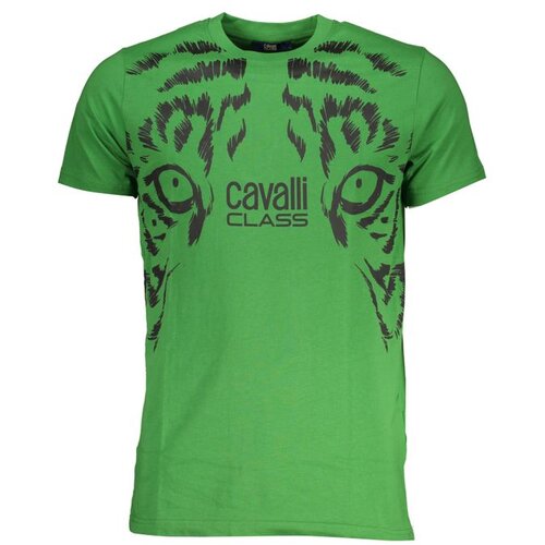 Cavalli Class ZELENA MU&Scaron;KA MAJICA KRATKIH RUKAVA Cijene