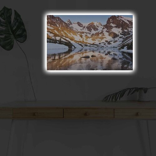 Wallity Zidna slika sa LED osvetljenjem 4570DHDACT-129, 45x70 cm Cijene