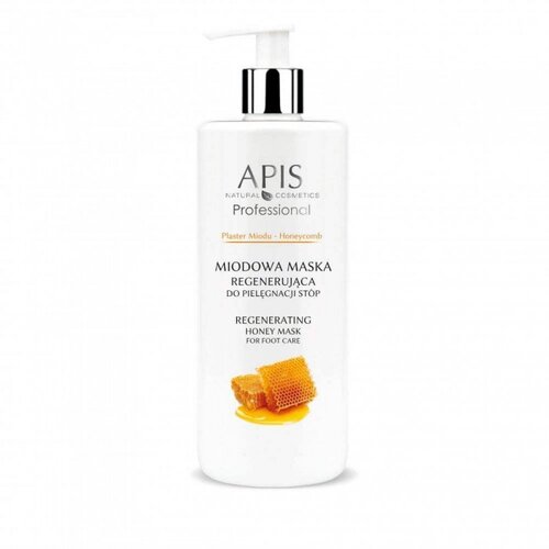 Apis Natural Cosmetics Honeycomb - Maska za regeneraciju stopala sa medom - 500 g Slike