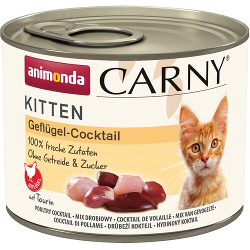 Animonda Carny Cat Kitten Koktel Od Mesa Živine - 200 g Cene