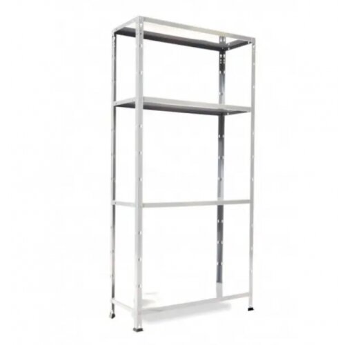 Polica metalna 4 nivoa 150x75x30cm Slike