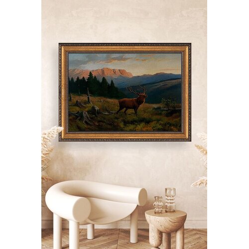 Wallity Zidna dekoracija ATCRCVCNVSMDL63, 50 x 70 cm, &amp;Scaron;arena Slike