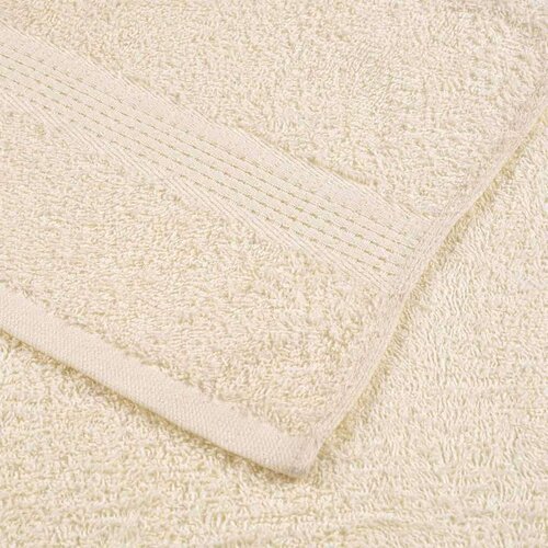  Ručnici z tu&amp;scaron;iranje 10 kom krem 70x140 cm 360 gsm 100% pamuk Slike