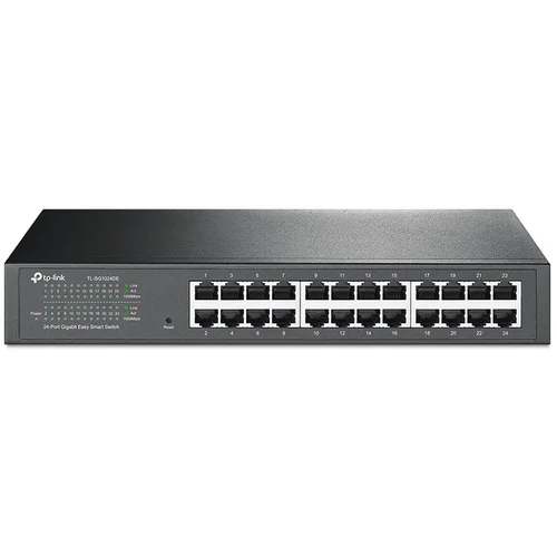 Tp-link SWITCH 24 portni 10/100/1000 Gigabit Easy Smart Switch TL-SG1024DE, MTU/Port/Tag-based VLAN,...