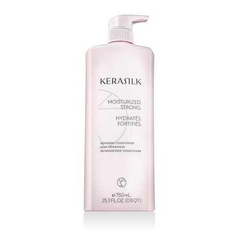 Kerasilk Essentials Repairing Conditioner 750 ml regenerator oslabljena kosa o&amp;scaron;tećenu kosu suha kosa unisex Slike