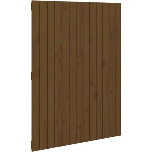  Zidno uzglavlje boja meda 82 5x3x110 cm masivna borovina Slike