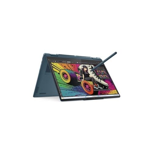 Lenovo yoga 7 2-in-1 14AKP10 (tidal teal) 2.8K oled touch, ryzen ai 7 350, 32GB, 1TB ssd (83JR0033YA) Slike
