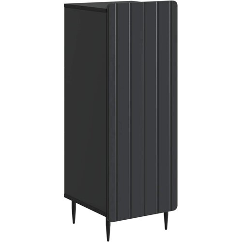 vidaXL Kreveta Crna 34 5 x 33 x 92 cm Konstruirano drvo - Crna Cene